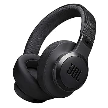 JBL Tune 770NC Wireless Over Ear ANC Headphones with Mic, Upto 70 Hrs Playtime, Speedcharge, Google Fast Pair, Dual Pairing, BT 5.3 LE Audio, Customize on Headphones App (Black)